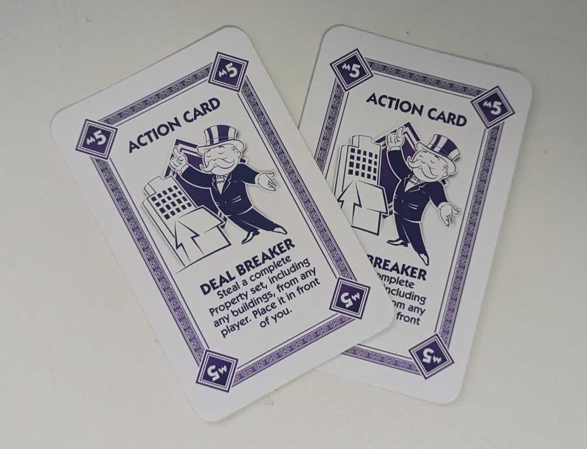 Monopoly Deal Rules, Monopoly Deal Cards, property cards in Monopoly Deal