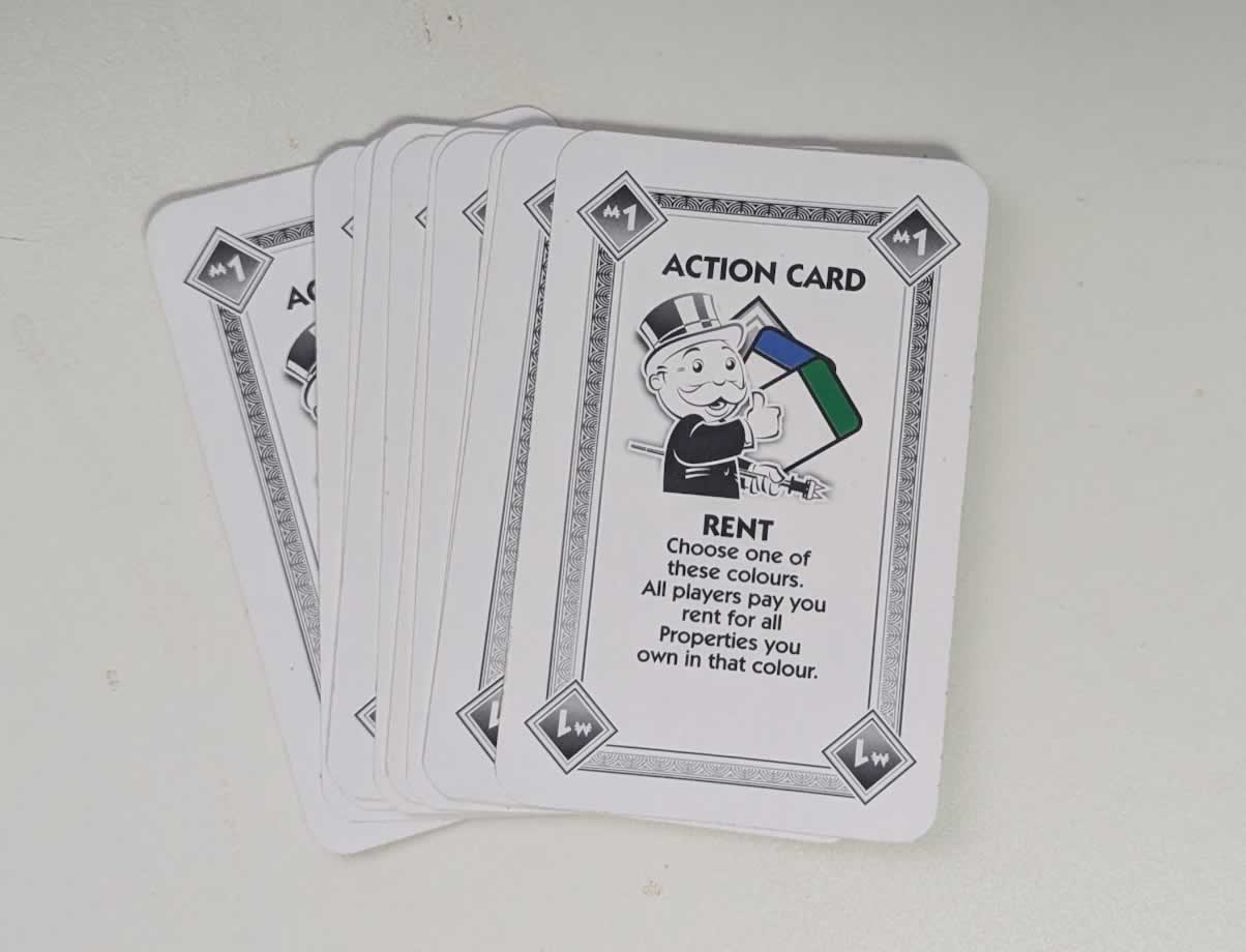 Monopoly Deal Rules, Monopoly Deal Cards, property cards in Monopoly Deal